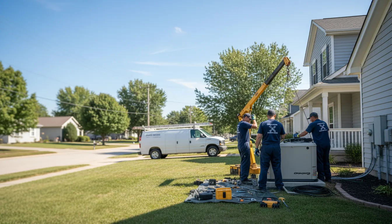 Generator Installation in Prairieburg, IA near me